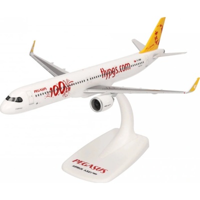 Herpa Airbus A321-251NX společnost Pegasus Airlines Named Asem Zümra Turecko 1:500