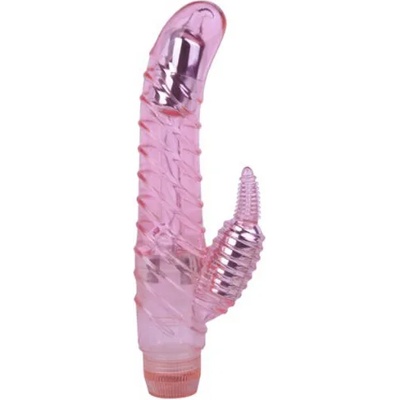 Sensual мф Вибратор за g-точка "dual scs pink" 16 см