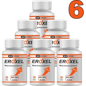 6 x Eroxel капсули за уголемяване на пениса 6x30 капсули