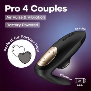 Satisfyer Вибратор за двойки Satisfyer Pro 4 Couples Battery Power