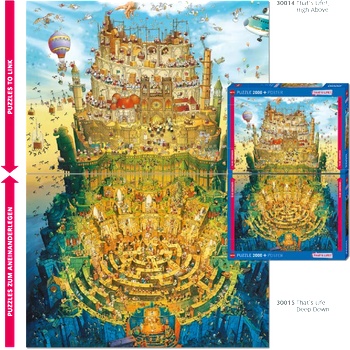 Heye - Puzzle Degano: That's Life: Deep Down - 2 000 piese