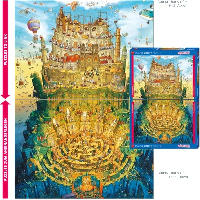 Heye - Puzzle Degano: That's Life: Deep Down - 2 000 piese