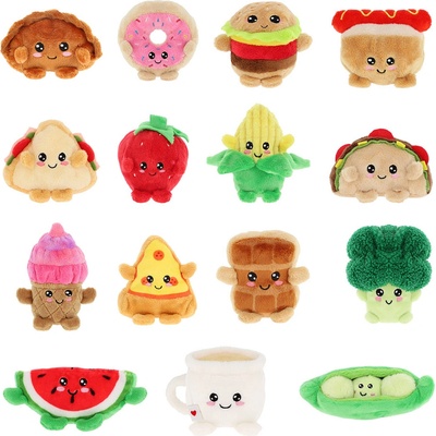 Keel Toys Плюшена играчка Keel Toys - Bobballs, храна, 8 cm, асортимент (SF3029)