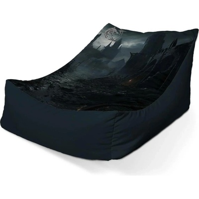 Sablio sedací vak lounge Zaklínač Hrad 80 x 95 x 50 cm