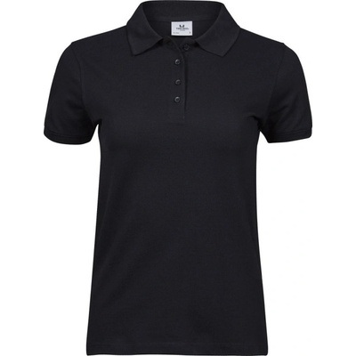 TeeJays Polokošile TJ 1401 krátký rukáv dámská COT-18140100201 Černá
