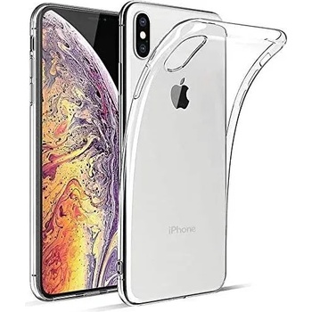 Image 1 of IPhone Ултра тънък силиконов гръб за IPhone X/XS, Прозрачен (3042)