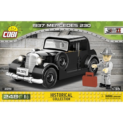 COBI 2251 World War II Německé civilní vozidlo 1937 MERCEDES 230 – Zboží Dáma