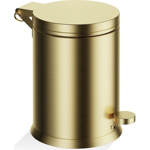 DECOR WALTHER Кошче за отпадъци в баня Classic Soft Close 28, 5 см златно мат (0614882)