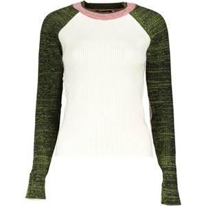 Desigual Дамски пуловер desigual, Цвят Бял (23wwjf19_bi1001)