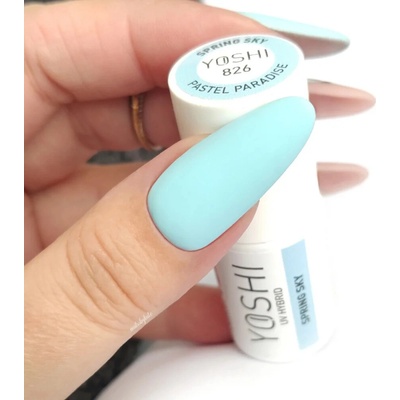 YOSHI Gél lak Pastel Paradise Spring Sky 826 6 ml