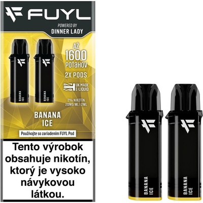 Fuyl Pod Banana Ice 800 potiahnutí 1ks