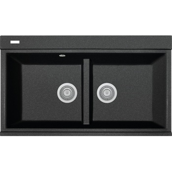 Plados Plados КУХНЕНСКА МИВКА lux 86-20 860x510 ЧЕРНА (lx8620/44)