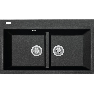 Plados Plados КУХНЕНСКА МИВКА lux 86-20 860x510 ЧЕРНА (lx8620/44)