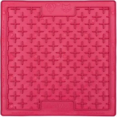 LickiMat Buddy lízacia podložka 20 x 20 cm růžová