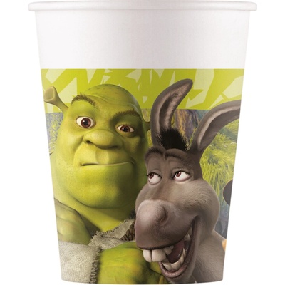Procos Papierové poháre Shrek 200 ml