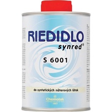 SYNRED S6001 ředidlo do syntetických nátěrových látek na stříkání 0,8 l