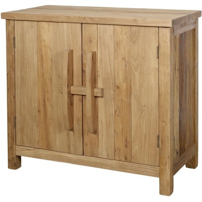 Prírodná drevená s 2 dvierkami Chennia - 80*43*72 cm - Chic Antique