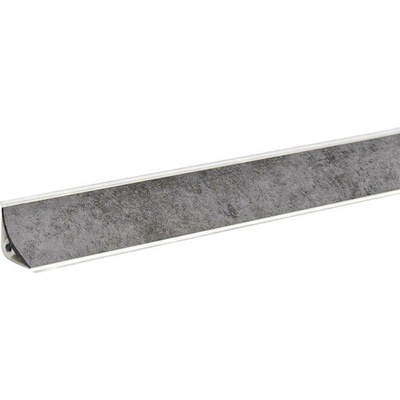 Tesniaca PVC lišta LB 15 3000 x 13,4 x 13,4 mm betón