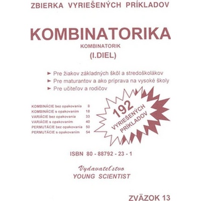 Kombinatorika I.diel - Iveta Olejárová, RNDr. Marián Olejár