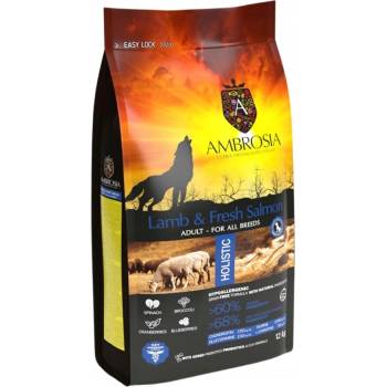 Ambrosia Jahňacie a Čerstvé Losos 12 kg