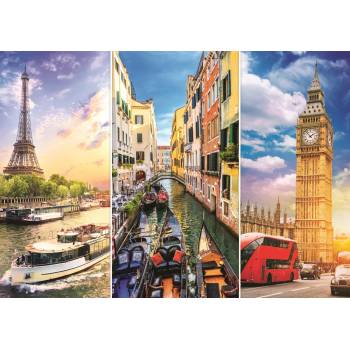 Trefl - Puzzle Trip around Europe - 4 000 piese