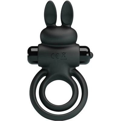 Pretty Love - Vibrator Iii Rabbit Ring For Black Penis