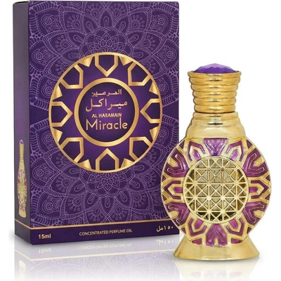 Al Haramain Miracle parfémovaný olej unisex 15 ml