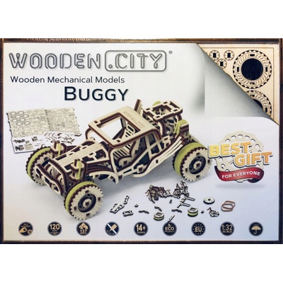 Wooden City 3D puzzle Buggy 137 ks WR336