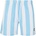 Urban Classics Бански гащета Urban classics Pattern swimming shorts - Blue (Batlic Blue Bar Stripe)