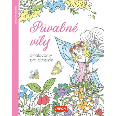 Půvabné víly Omalovánky pro dospělé