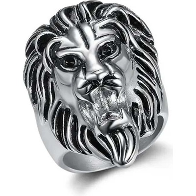 Sam's Artisans Prsteň Lion Head chirurgická oceľ IPRM022