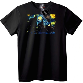 NOONEBRAND Тениска Звезден Замък - S, Black