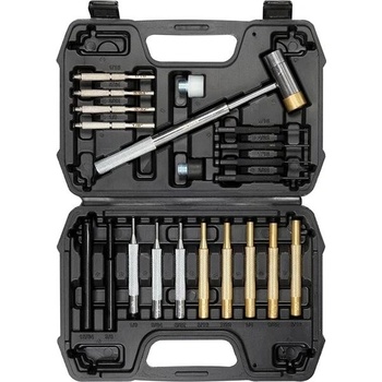 YATO Sada vyrážečů s kladívkem 21 ks