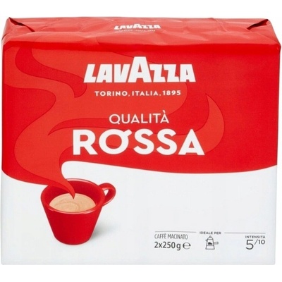 Lavazza Espresso Qualita Rossa mletá 2 x 250 g