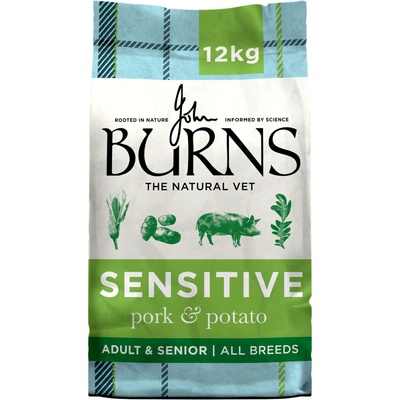 Burns Dog Adult & Senior Sensitive Pork & Potato 12 kg