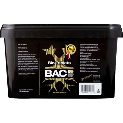 B.A.C. Biotablets Počet: 120 ks