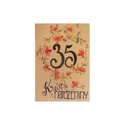 Přáníčko BeBechy – recyklovaný papír – 35