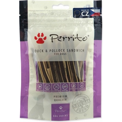 Perrito kačka a treska sendvič 100 g