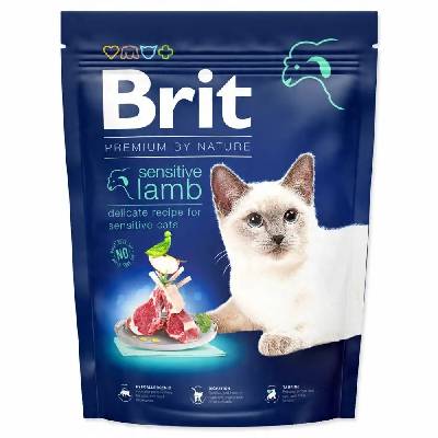 BRIT PREMIUM CAT SENSITIVE LAMB KRMIVO PRE MAČKY 1,5 kg
