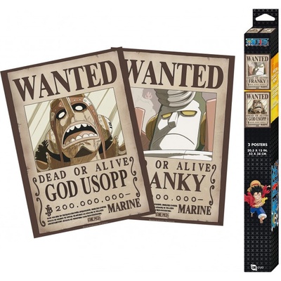 Darčekový set One Piece - Usopp & Franky