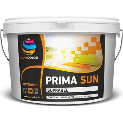 SUNCOLOR PRIMA SUN SUPRABEL 3kg, biely
