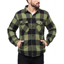 Brandit Lumberjacket čierno-olivová