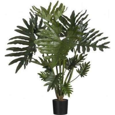 Umělý filodendron, v květináči, zelený, výška 85 cm