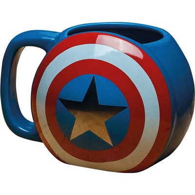 Marvel Hrnček Captain America Shield 14,7 x 11,5 cm 10 x 550 ml