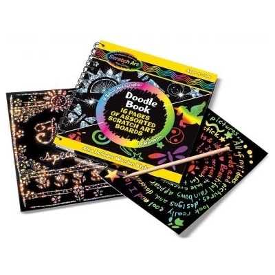 Melissa & Doug КРЕАТИВЕН КОМПЛЕКТ СКРЕЧ АРТ - ИЗТРИЙ И ВИЖ (15947)