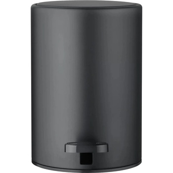 blomus Матово черно стоманено кошче за боклук с педал 3 l Modo - Blomus (67321)