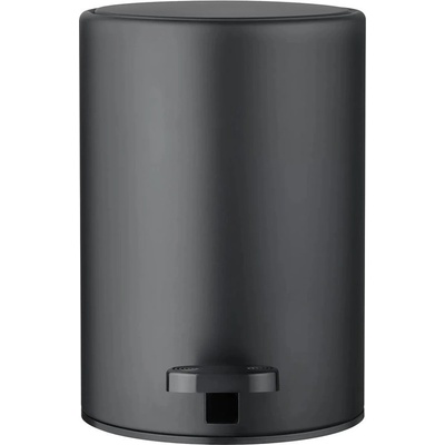 blomus Матово черно стоманено кошче за боклук с педал 3 l Modo - Blomus (67321)