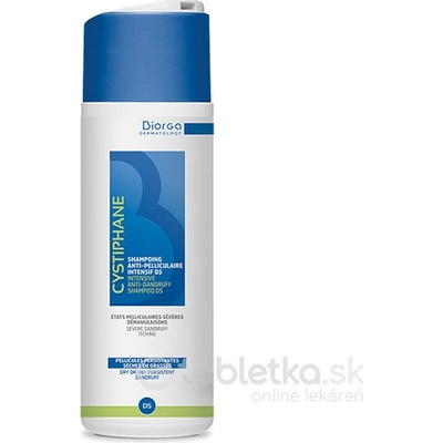 Cystiphane Biorga DS šampón proti lupinám 200 ml