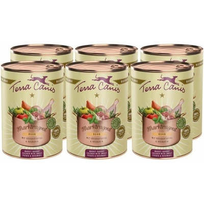 Terra Canis Market Ragout Chicken with sweet potato & rosemary 6 x 385 g