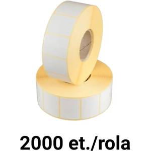 ZINTA Самозалепващи термоетикети 35x25, 2000 ет. /ролка (35X25X2000-TH)